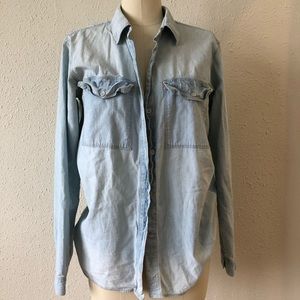 Madewell Boyfriend Chambray Shirt